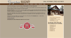 Desktop Screenshot of greystonemasonry.com